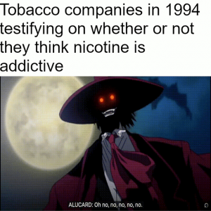 They're using an advanced courtroom technique known as lying