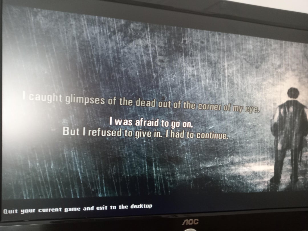 The best quit screen I've ever seen...