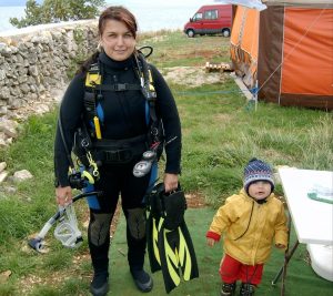 [OC] Me and my mom, I'm now looking at colleges to be marine biologist (2004 in Sveta Marina)