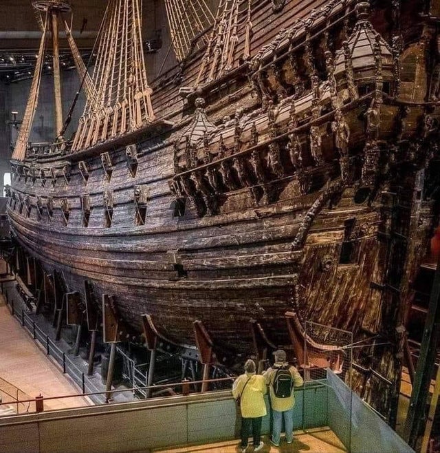 The Swedish warship Vasa - the world's best preserved 17th century ship
