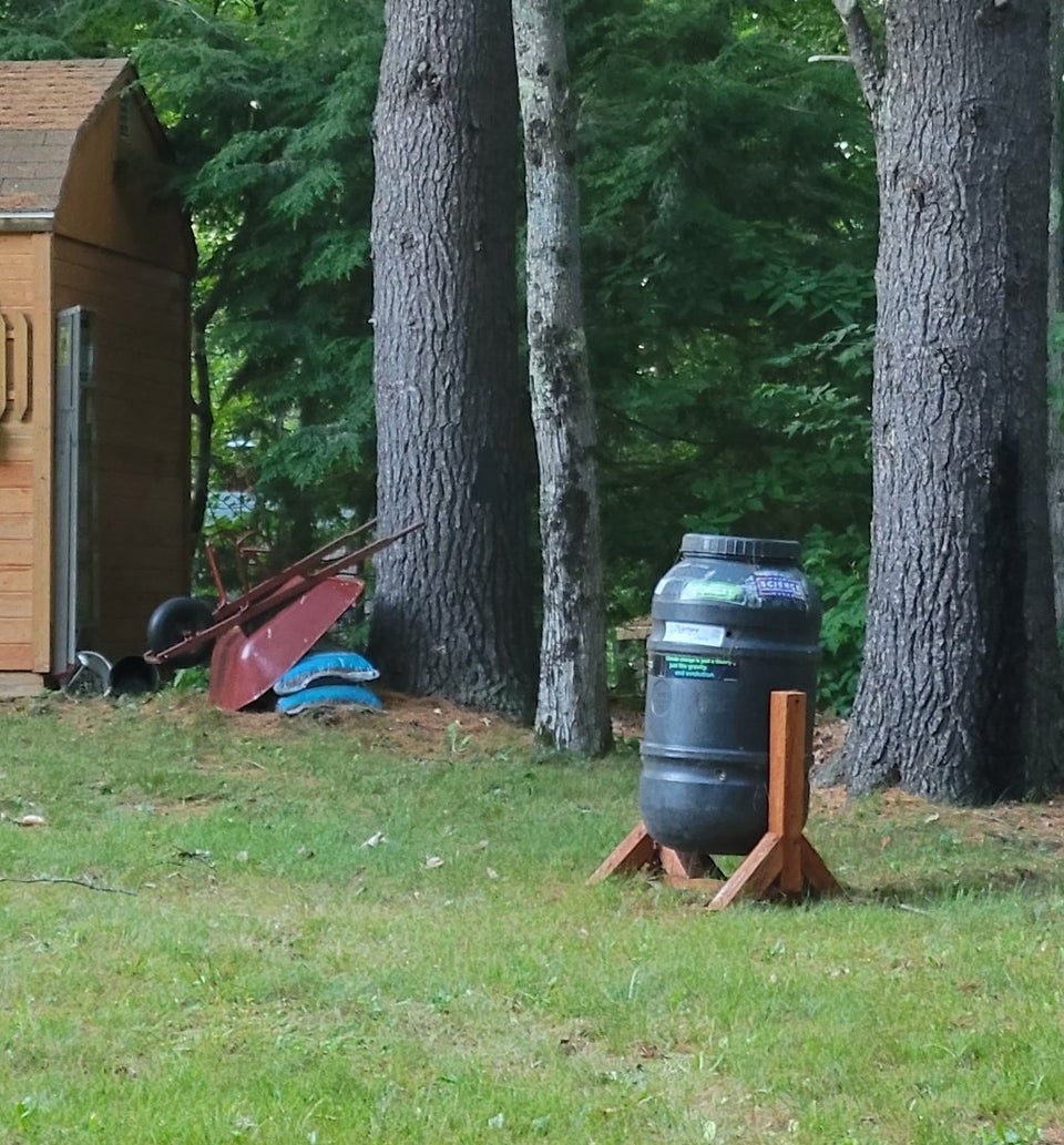 My neighbor's compost bin looks ready to help save the galaxy