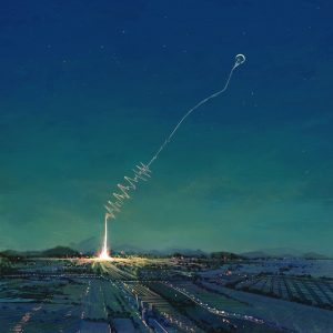 [OC] I painted this to express my feelings during a mental low spot