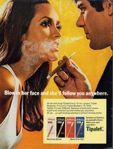 Old cigarette ad