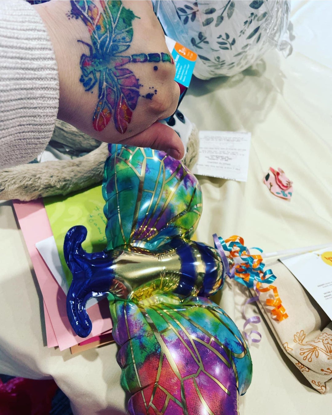 Came across a balloon that resembles my tattoo.