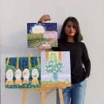 [OC] Me and my paintings