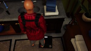 In Hitman if you stand on a scale, it will show the number 47.
