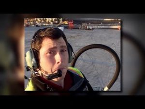 4 years later the surveillance footage has been released of Horizon Airlines baggage handler stealing plane.