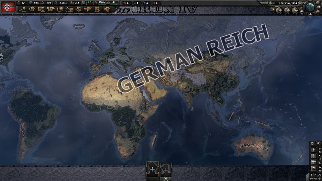 Try to guess which country i am playing today ! The world is in january 1936.
