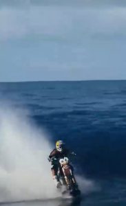 You go to the beach and realize you forgot your surfboard. Is this how it got started? WTF?