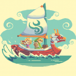 [OC] The Wind Waker Wallpaper.