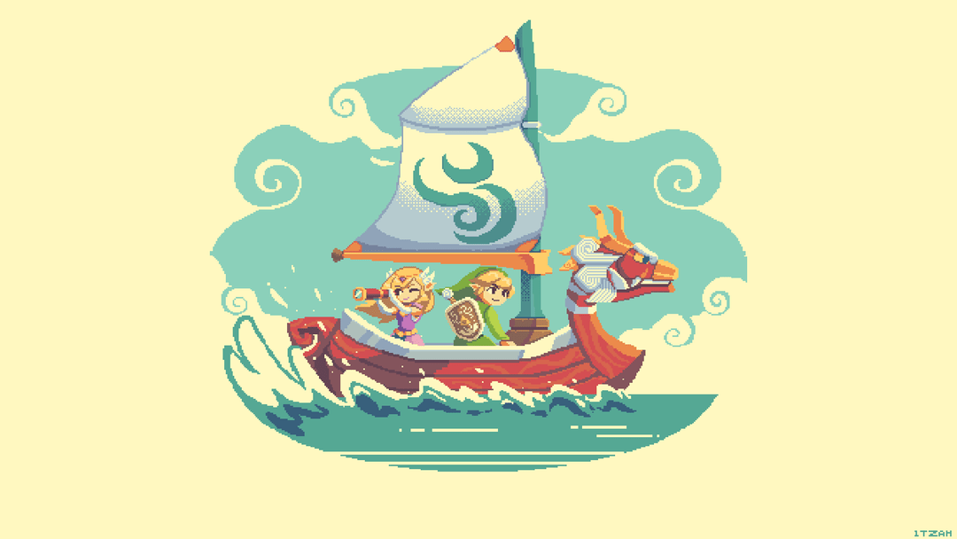 [OC] The Wind Waker Wallpaper.