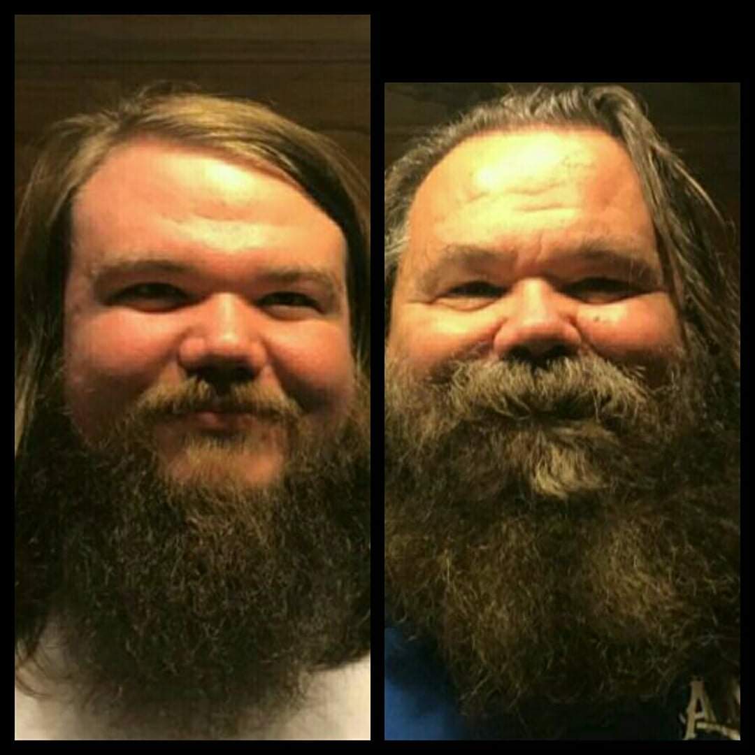 [OC] my dad and I are like a discount animorph book