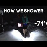 How Do We Shower at -71°C (-95°F) | Yakut village, Siberia