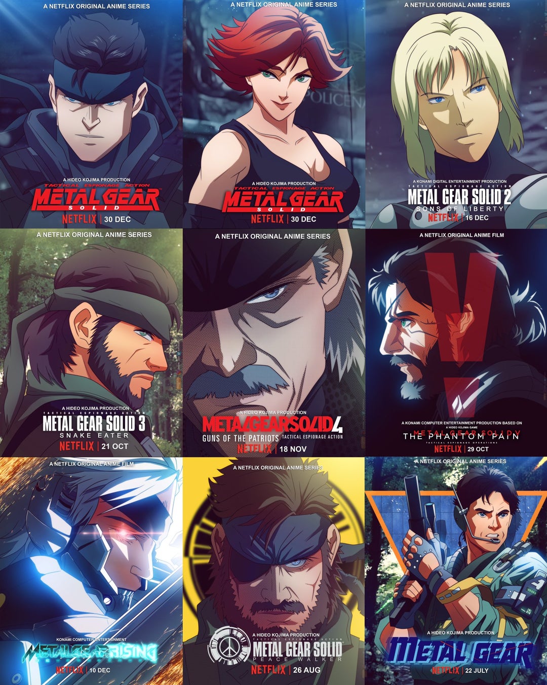 Metal Gear Solid on Netflix