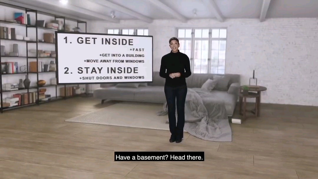 New York recently played a nuclear survival ad