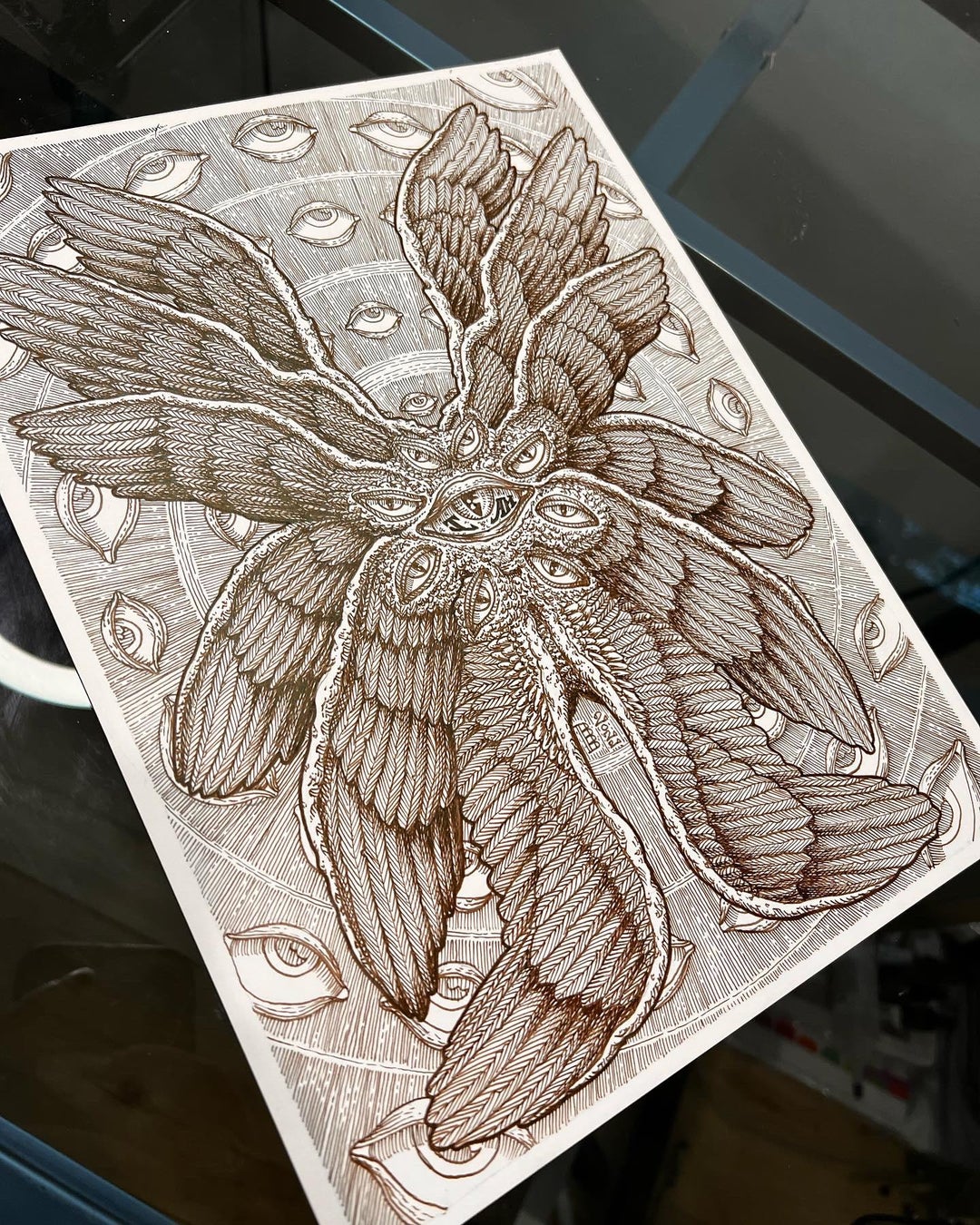 I drew a biblically accurate angel!