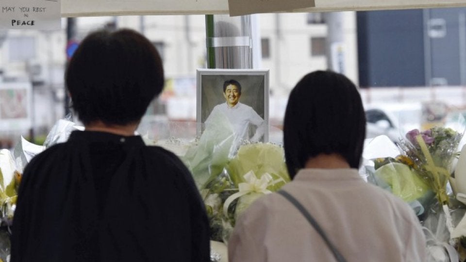 Abe shooter's mother donated 100 mil. yen to Unification Church