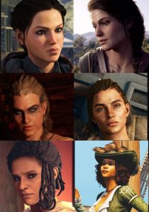 Ubisoft always managed to create Gorgeous female protagonists without oversexualizing them (which has been a huge controversy in recent times)