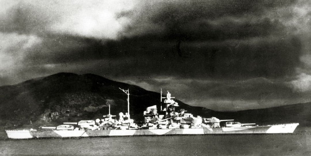 TIL that the German battleship Tirpitz's route along Norway can still be traced by trees along the coast that were damaged by artificial fog.