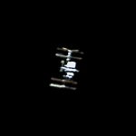 I took a picture of the International Space Station from my back yard!