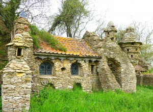 In a remote rural part of England, a lonely shepherd named 'Colin' built this with his own hands as a shelter for himself and his sheep. Known as 'Colin’s Barn', it has been abandoned since Colin moved away in 2000 to avoid the noise of a forest marble quarry which was opened nearby.