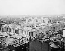 TIL the original Pennsylvania Station (1910–1963) in New York enabled direct rail access to New York City from the south for the first time. It was considered a masterpiece of the Beaux-Arts style and one of the great architectural works of NYC. Its loss galvanized the historic preservation movement