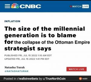 Those Darn Millennials Strike Again