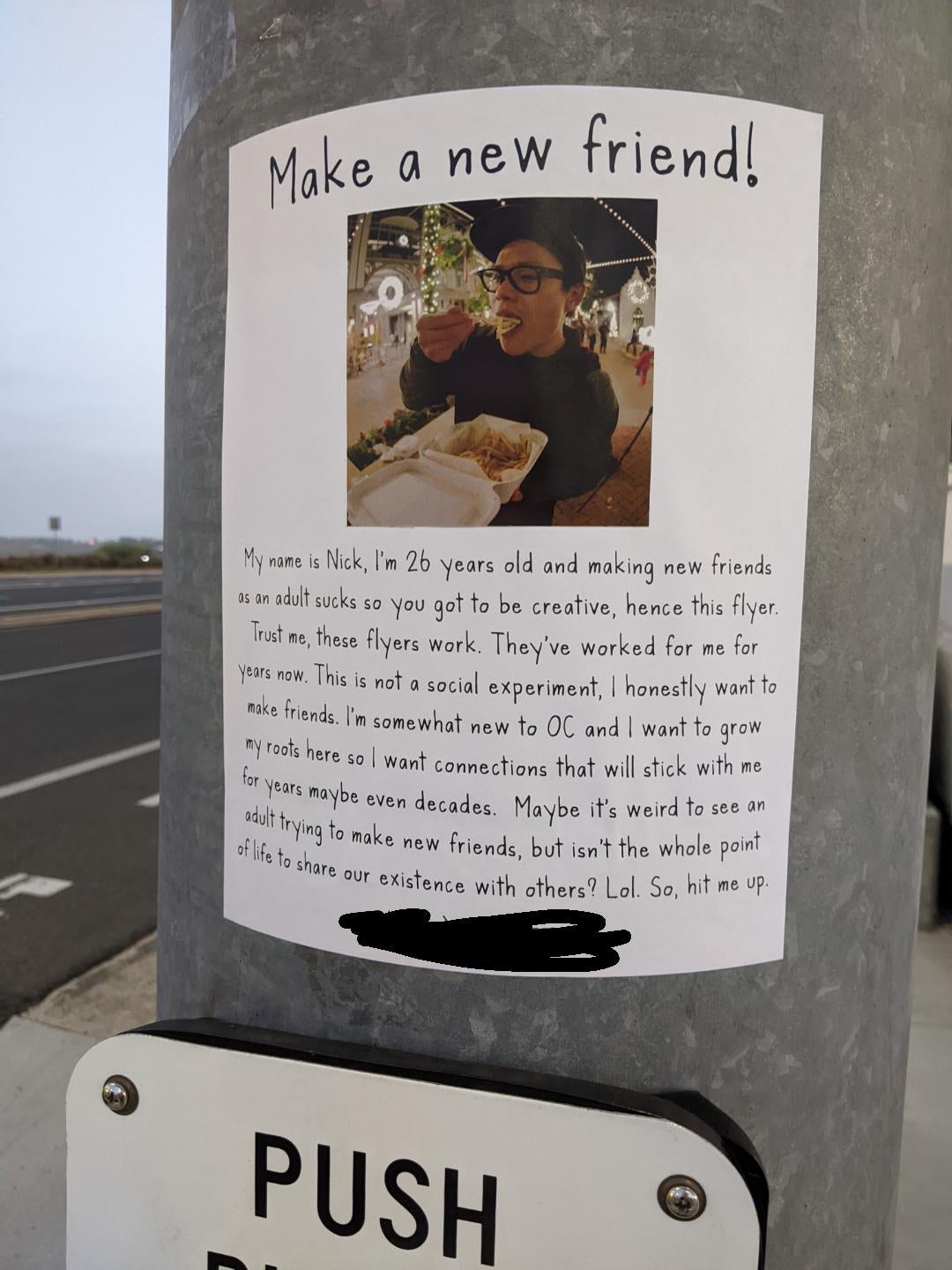 Went out for a run and found a potential new friend!