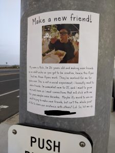 (OC) Went on a run and found a potential new friend.