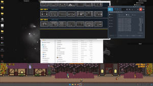 We've built Desktopia - a city builder which plays along the bottom of your desktop. You can work, stream, or browse all while your village grows.