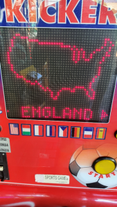 The country of England represented at an arcade game at a local fair [oc]