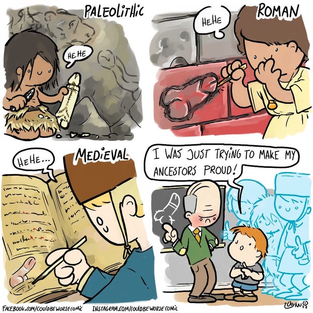 It's all part of the human experience