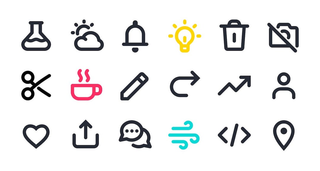 Humbleicons - Free icons for your better UI. A pack of 223 simple, neutral, carefully crafted icons can be used in your personal and commercial projects for free.