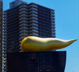 The Flamme d'Or, Philippe Starck's design for the Asahi Beer Hall in Tokyo [OC]