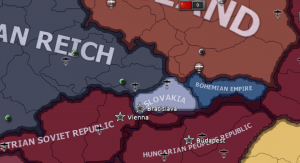 This is how the AI divided Czechoslovakia after WWII