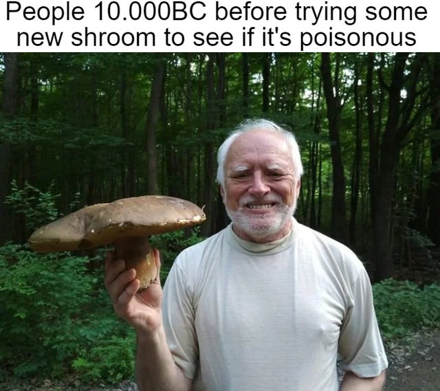 Yum, yum, then you start to see some dumb stuff