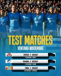 Uruguay schedule for the November internationals