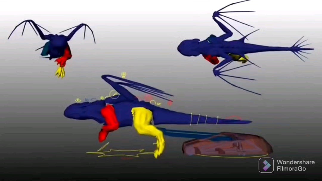 Making dragons for HTTYD live spectacular