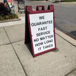 Local breakfast restaurant guarantees fast service