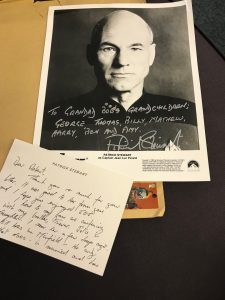 My grandad went to high school with sir Patrick Stewart