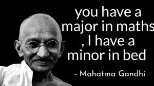 Gandhi sigma grindset