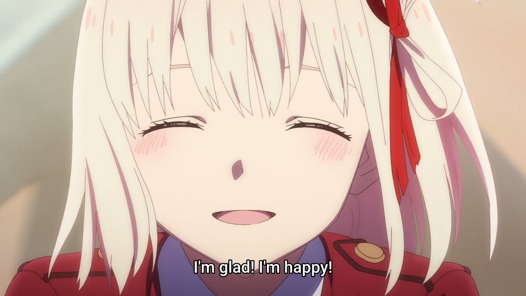 I'm glad I was able to meet you [Lycoris Recoil]