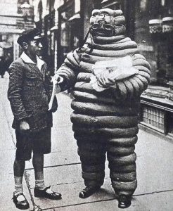 The original Michelin man