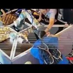 A chess robot broke a 7-year-old boy's finger.