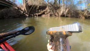 A 40 Cal Smith and Wesson in a river?