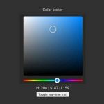 showoff Saturday - HSL color picker (and other things) with svelte