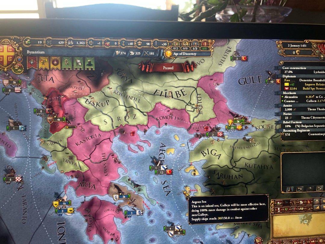 Not bad for the first war against the ottomans, also happened to be a defensive war.