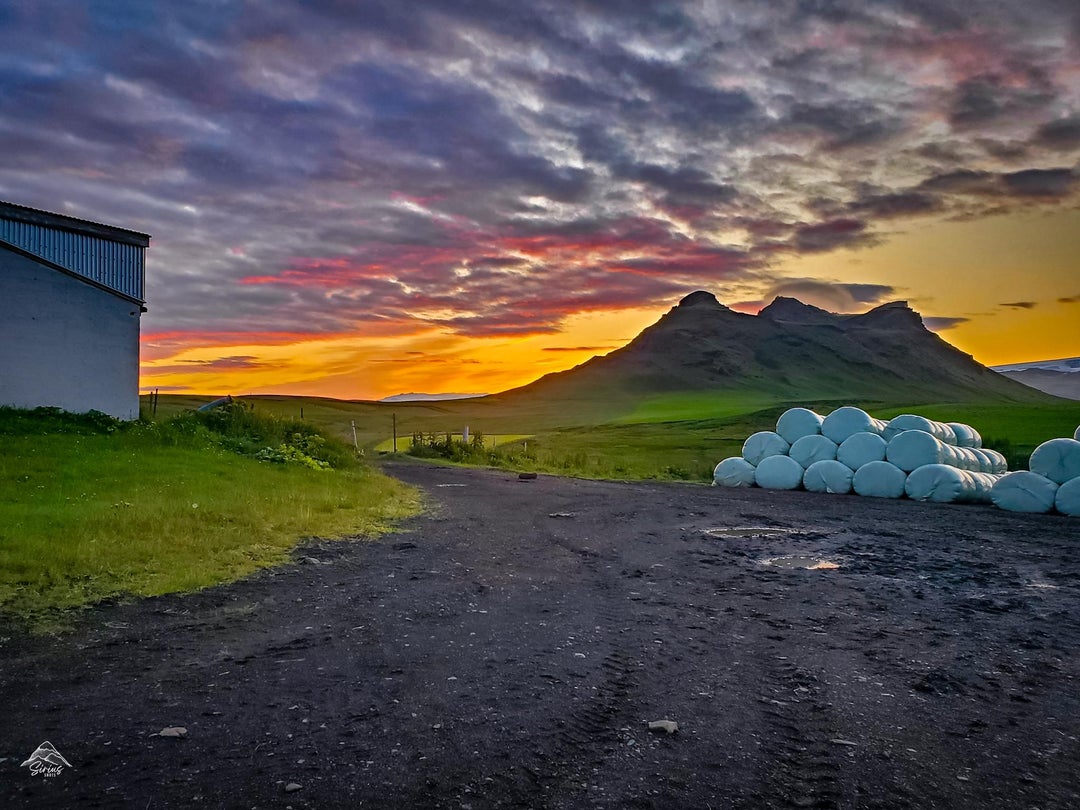 Sunset in Iceland [OC]
