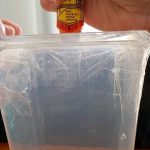 Found one of my expired epipens, this is why they need to go in the thigh muscle. Noise warning on the slowmo.