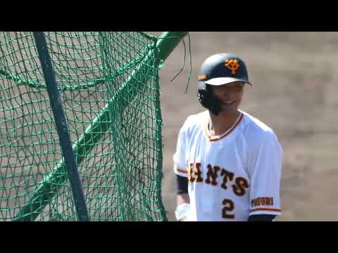 221026 吉川尚輝 秋季キャンプ 打撃練習